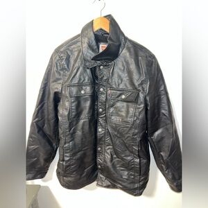 levi’s men’s leather jacket